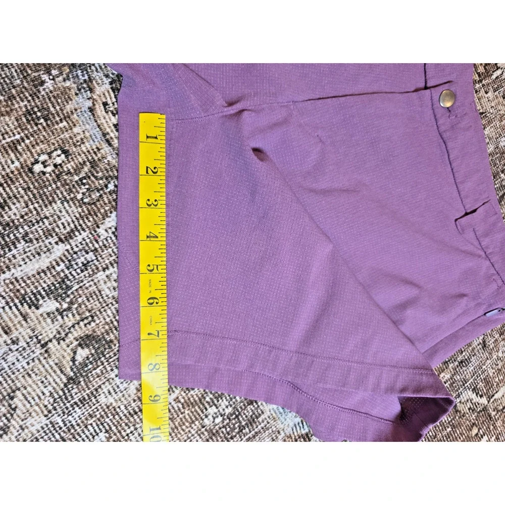 Lululemon Commission Shorts 36 Purple Classic Micro Check 7